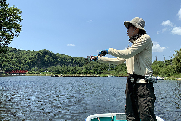 largemouth bass fishing in Japan